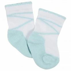 Gerber® 10-Pack Baby Girls Fairy Tale & White Wiggle Proof® Socks