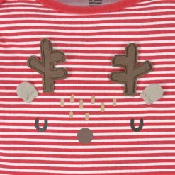 Gerber® Baby Neutral Reindeer Long Sleeve Onesies® Bodysuit BabyPreemie - 24M