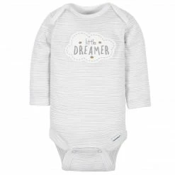 Gerber® 6-Pack Baby Neutral Sheep Long Sleeve Onesies® Bodysuits BabyPreemie - 24M