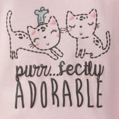 Gerber® 4-Piece Infant & Toddler Girls Leopard Snug Fit Cotton Pajamas BabyPreemie - 24M