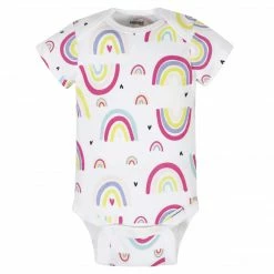 Hot Sale 🌟 8-Pack Baby 👧 Girls Unicorns Onesies® Brand Bodysuits 🧨 15 8-Pack Baby Girls Unicorns Onesies® Brand Bodysuits