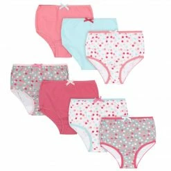 Gerber® Toddler2T - 5T 7-Pack Toddler Girls Dots Panties