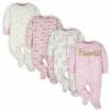 Gerber® 4-Pack Baby Girls Princess Sleep N' Plays