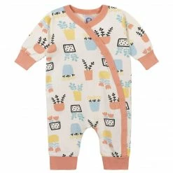 Buy 🥰 Gerber® BabyPreemie - 24M 3-Piece Baby 👧 Girls Comfy Stretch Flower Pot Coverall Set 👏 7 Gerber® BabyPreemie - 24M 3-Piece Baby Girls Comfy Stretch Flower Pot Coverall Set