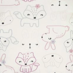 Gerber® BabyPreemie - 24M 3-Pack Organic Baby Girls Fox Sleep 'n Plays