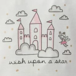 Gerber® BabyPreemie - 24M 4-Piece Infant & Toddler Girls Castle Snug Fit Cotton Pajamas