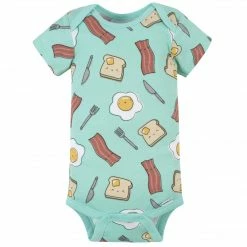 Gerber® 3-Pack Baby Milk & Breakfast Onesies® Bodysuits