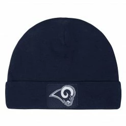 NFL BabyPreemie - 24M Los Angeles Rams 3-Piece Baby Boys Bodysuit, Pant, And Cap Set