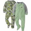 Gerber® BabyPreemie - 24M 2-Pack Baby & Toddler Boys Camo Fleece Pajamas