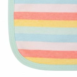 Gerber® 4-Pack Baby Girls Rainbow Terry Burp Cloths BabyPreemie - 24M