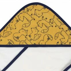 Gerber® Bath 12-Piece Baby Boys Fox Hooded Towels & Washcloths Set