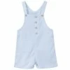 Gerber® Kids Infant & Toddler Neutral Blue Gauze Shortall BabyPreemie - 24M