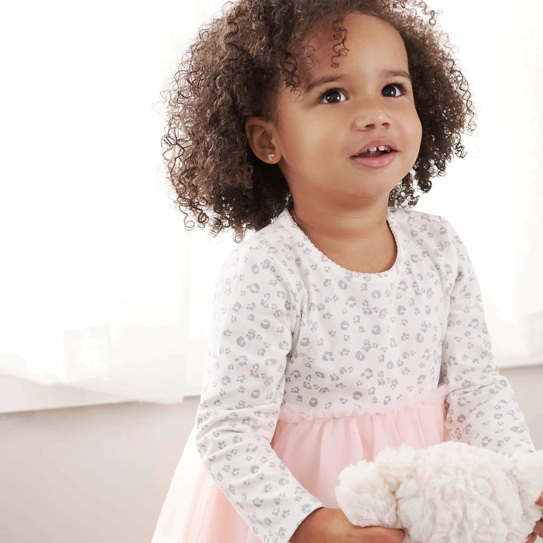 Coupon 🎉 Gerber® BabyPreemie - 24M Baby & Toddler 👧 Girls Purrfectly Cute Long Sleeve Tulle 👗 Dress ❤️ 8 Gerber® BabyPreemie - 24M Baby & Toddler Girls Purrfectly Cute Long Sleeve Tulle Dress