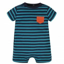 Gerber® 2-Pack Baby Boys Dino Blues Rompers See What's New
