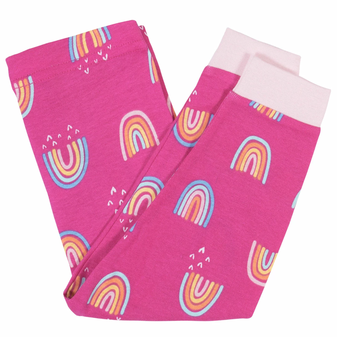 Top 10 😀 Gerber® 4-Piece Infant & Toddler 👧 Girls Rainbows Snug Fit Cotton Pajamas 😉 4 Gerber® 4-Piece Infant & Toddler Girls Rainbows Snug Fit Cotton Pajamas