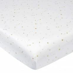 Brand new 🎉 Just Born By Gerber® 3-Piece Baby Neutral Sparkle Fitted Crib Sheets & Crib 👗 Skirt Set ⌛ 10 Just Born By Gerber® 3-Piece Baby Neutral Sparkle Fitted Crib Sheets & Crib Skirt Set