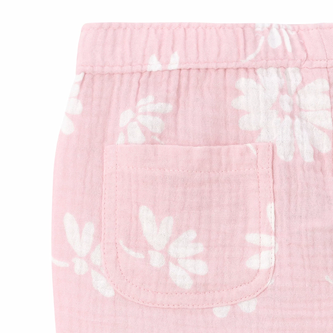 Top 10 😍 Gerber® Kids BabyPreemie - 24M Infant & Toddler 👧 Girls Pink Floral Gauze Shorts ✔️ 4 Gerber® Kids BabyPreemie - 24M Infant & Toddler Girls Pink Floral Gauze Shorts
