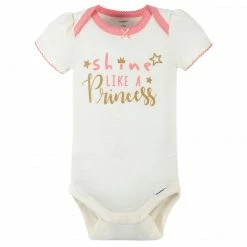 Gerber® BabyPreemie - 24M 4-Piece Baby Girls Princess Outfit Set