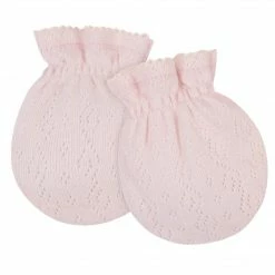 Gerber® BabyPreemie - 24M 8-Piece Organic Baby Girls Floral Caps & No Scratch Mittens