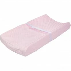 Gerber® Baby Girls Dotted Light Pink Changing Pad Cover