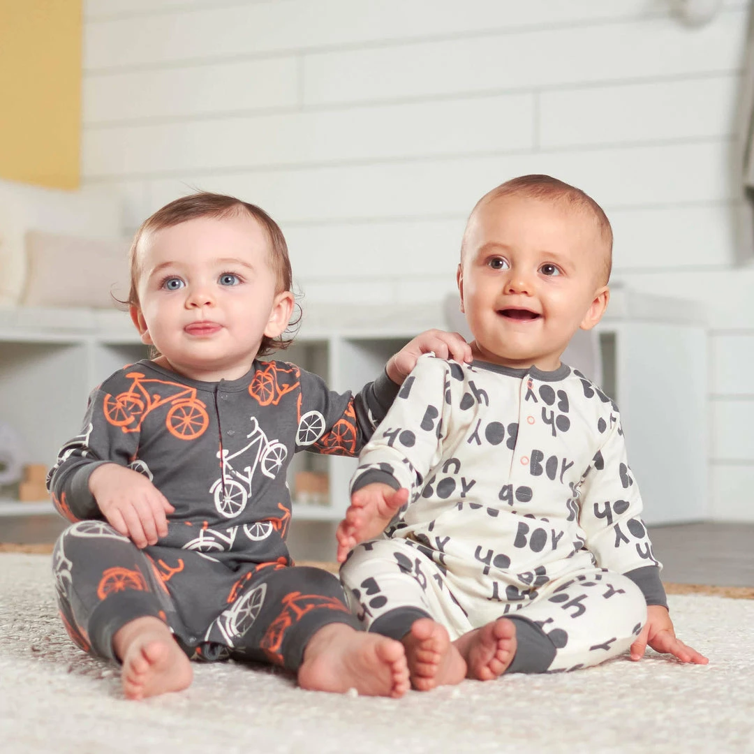 Buy 👍 Gerber® BabyPreemie - 24M 3-Piece Baby Boys Comfy Stretch Bicycle Coverall Set 💯 2 Gerber® BabyPreemie - 24M 3-Piece Baby Boys Comfy Stretch Bicycle Coverall Set