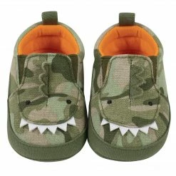 Gerber® BabyPreemie - 24M Baby Boys Camo Dinosaur Shoes