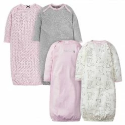 Gerber® 4-Pack Baby Girls Bunny Gowns
