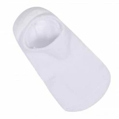 Gerber® 8-Pack White Jersey Wiggle Proof® No Show Socks