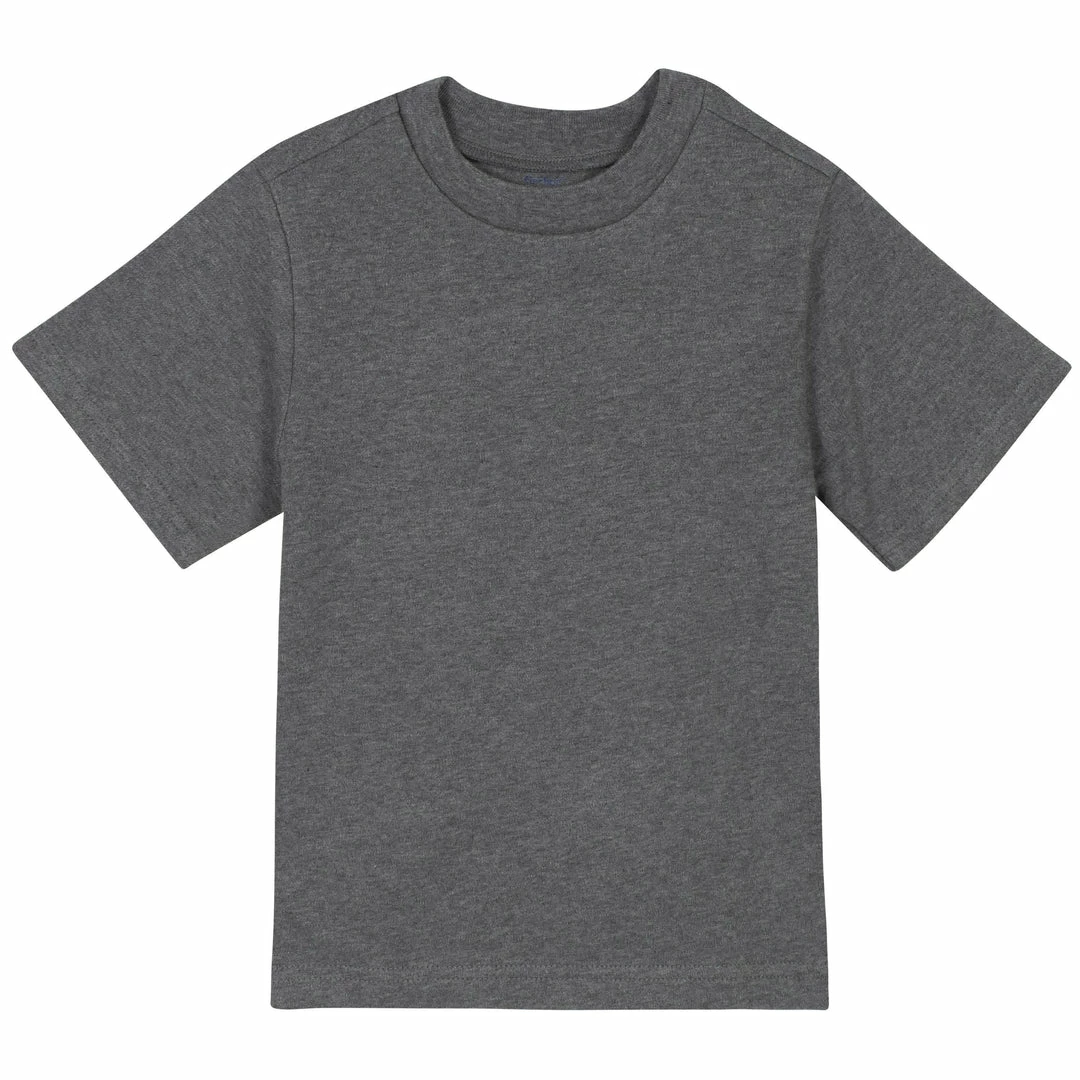 New 😍 Gerber® Premium Short Sleeve Tee 👚 Shirt - Gray 💯 1 Gerber® Premium Short Sleeve Tee Shirt - Gray