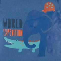 Gerber® See What's New 4-Piece Baby Boys Wild & Free Onesies® Bodysuit, Tee, Shorts & Pant Set