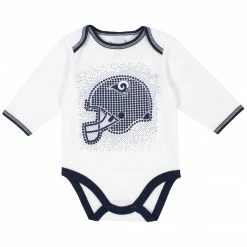 NFL BabyPreemie - 24M Los Angeles Rams 3-Piece Baby Boys Bodysuit, Pant, And Cap Set