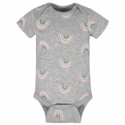 Gerber® 8-Pack Baby Girls Bear Short Sleeve Onesies® Bodysuits BabyPreemie - 24M