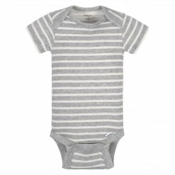 Cheap 🥰 Gerber® 5-Pack Baby Boys Comfy Stretch Badger Short Sleeve Onesies® Bodysuits BabyPreemie - 24M 💯 14 Gerber® 5-Pack Baby Boys Comfy Stretch Badger Short Sleeve Onesies® Bodysuits BabyPreemie - 24M