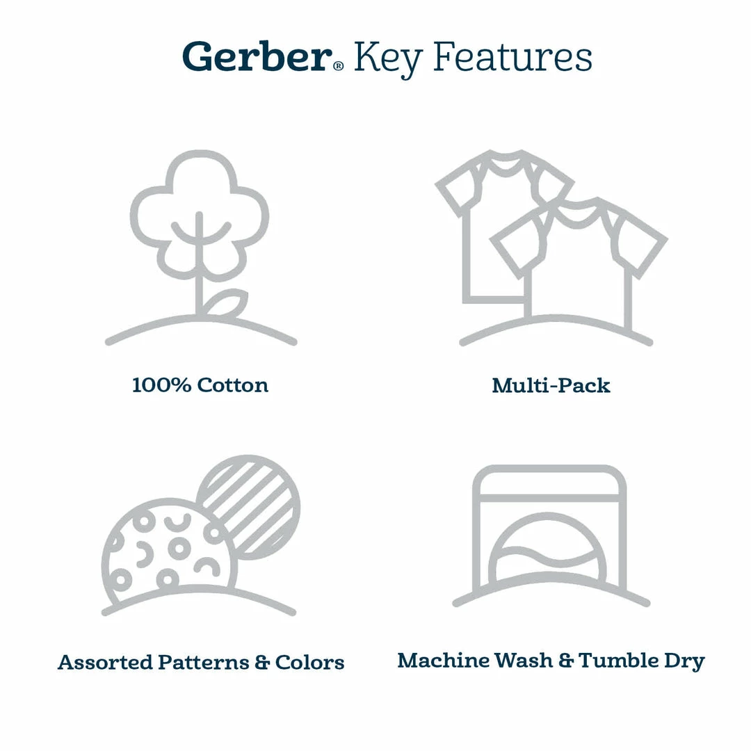 Hot Sale 💯 Gerber® BabyPreemie - 24M 2-Pack Baby & Toddler 👧 Girls Love Snug Fit Footed Cotton Pajamas 🌟 11 Gerber® BabyPreemie - 24M 2-Pack Baby & Toddler Girls Love Snug Fit Footed Cotton Pajamas