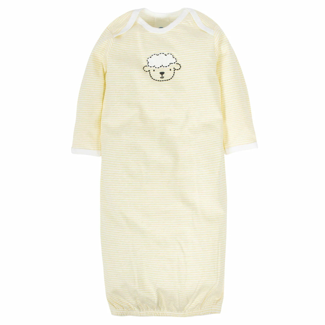 Deals 😉 Gerber® BabyPreemie - 24M 4-Pack Baby Neutral Sheep Gowns 👍 2 Gerber® BabyPreemie - 24M 4-Pack Baby Neutral Sheep Gowns