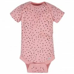 Gerber® 8-Pack Baby Girls Bear Short Sleeve Onesies® Bodysuits BabyPreemie - 24M