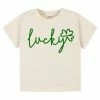Gerber® BabyPreemie - 24M Infant & Toddler Neutral "Lucky" Short Sleeve Tee
