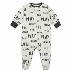 Onesies® Brand 4-Pack Baby Neutral Words Sleep N' Play