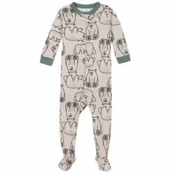 Gerber® 2-Pack Baby & Toddler Boys Bear Snug Fit Footed Cotton Pajamas BabyPreemie - 24M