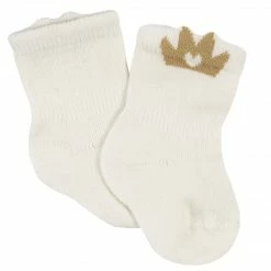 Gerber® BabyPreemie - 24M 6-Pack Baby Girls Princess Wiggle Proof® Jersey Crew Socks