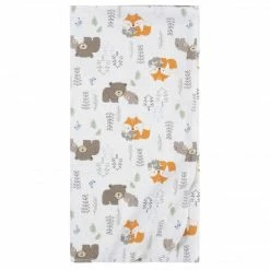 Gerber® 5-Pack Baby Boys Woodland Flannel Receiving Blankets BabyPreemie - 24M