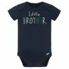 Gerber® Baby Boy "Little Brother" Short Sleeve Onesies® Bodysuit BabyPreemie - 24M