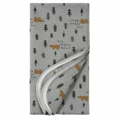 Gerber® 4-Pack Boys Bear Flannel Receiving Blankets BabyPreemie - 24M