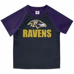 NFL Toddler2T - 5T Baltimore Ravens Toddler Boys Short Sleeve Tee Shirt