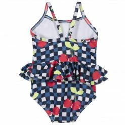 Gerber® Baby & Toddler Girls Cherry Kisses One-Piece Swimsuit