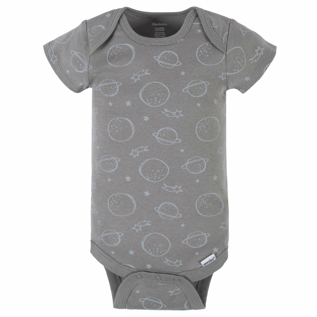 Cheapest 🤩 Gerber® 4-Pack Baby Boys Blast Off Short Sleeve Onesies® Bodysuits See What's New 🥰 5 Gerber® 4-Pack Baby Boys Blast Off Short Sleeve Onesies® Bodysuits See What's New