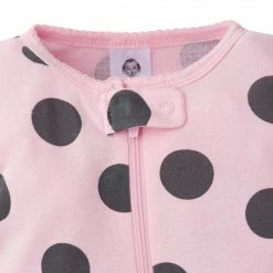 Gerber® 2-Pack Baby & Toddler Girls Bunny Snug Fit Footed Cotton Pajamas