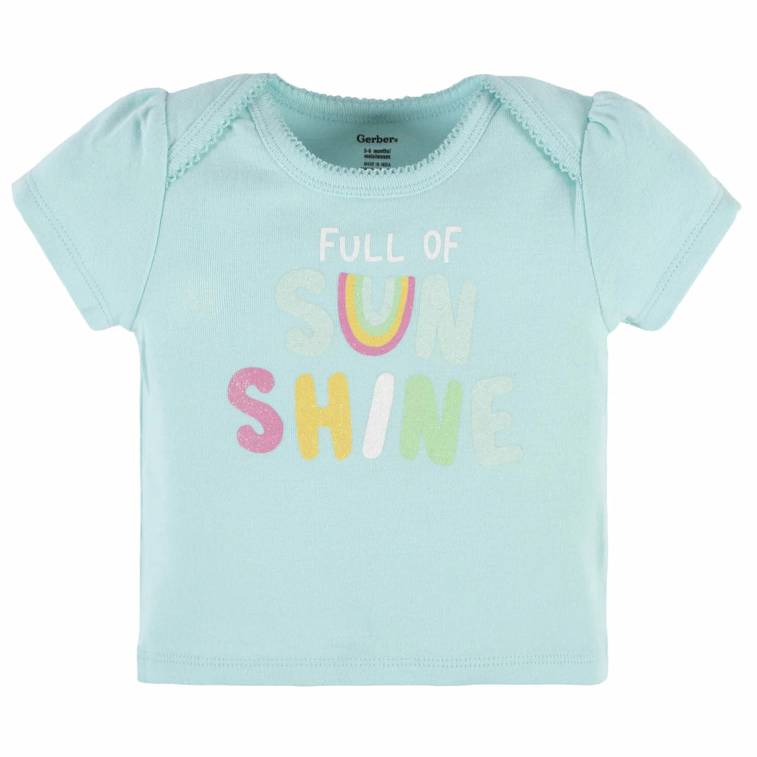 Wholesale 😍 Gerber® 4-Piece Baby 👧 Girls Dots Of Rainbows Onesies® Bodysuit, Tee, Skort & Pant Set See What's New 😍 2 Gerber® 4-Piece Baby Girls Dots Of Rainbows Onesies® Bodysuit, Tee, Skort & Pant Set See What's New