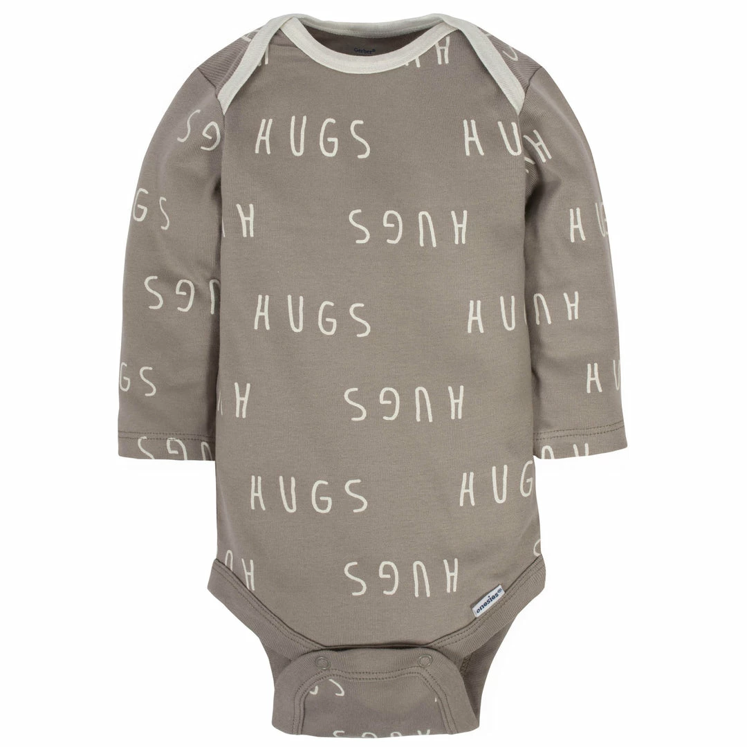 Cheapest 🌟 Gerber® BabyPreemie - 24M 2-Pack Organic Baby Boys Hugs Long Sleeve Onesies® Bodysuits 🧨 3 Gerber® BabyPreemie - 24M 2-Pack Organic Baby Boys Hugs Long Sleeve Onesies® Bodysuits