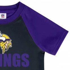 NFL Minnesota Vikings Boys Short Sleeve Tee Shirt Toddler2T - 5T